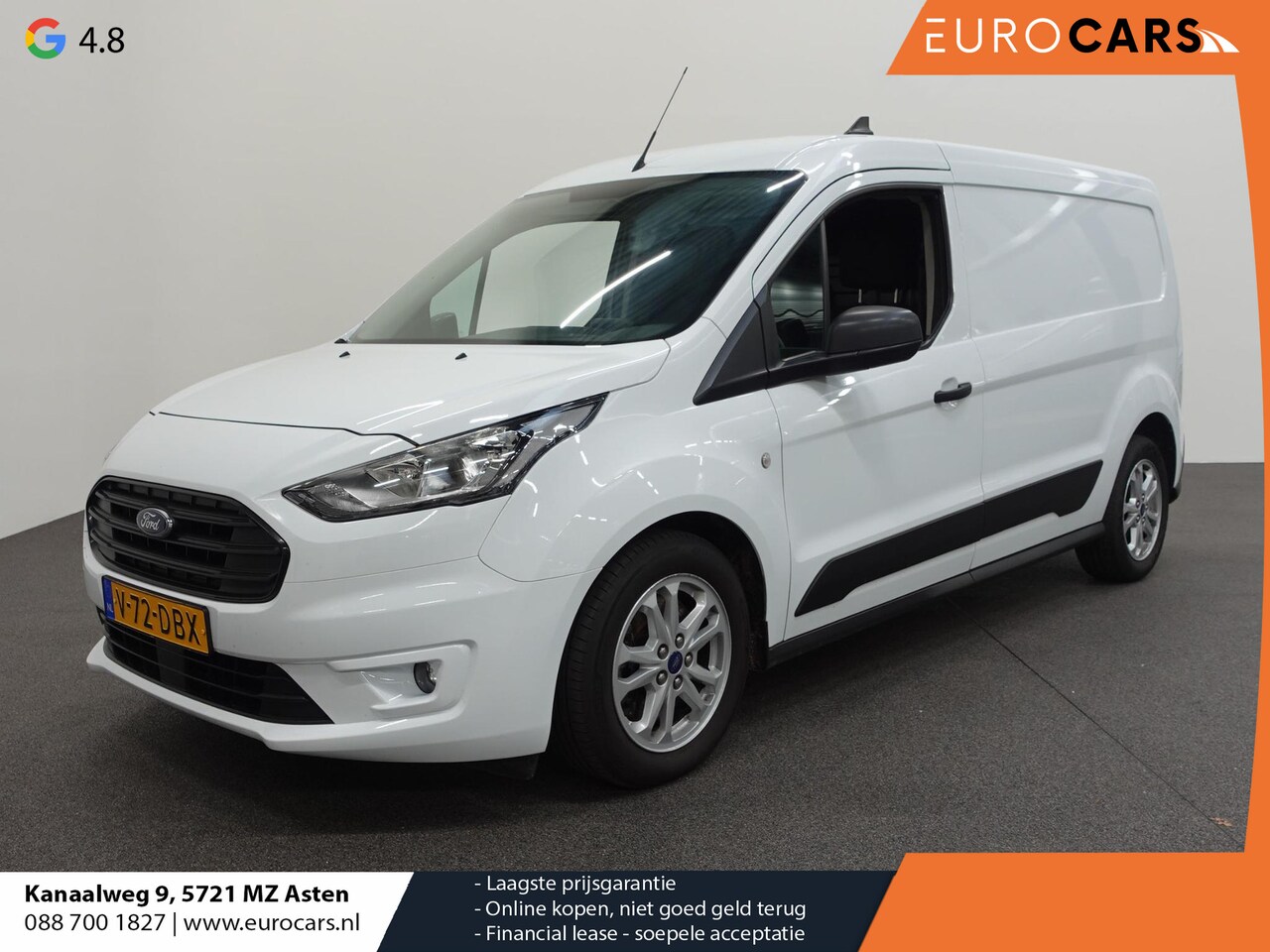 Ford Transit Connect - 1.5 EcoBlue L2 Trend Automaat Trekhaak Airco Bluetooth Camera Cruise Control Trekhaak - AutoWereld.nl