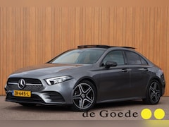 Mercedes-Benz A-klasse - 200 AMG Night Up Premium Plus org. NL-auto el.trekhaak schuifdak leer+vw