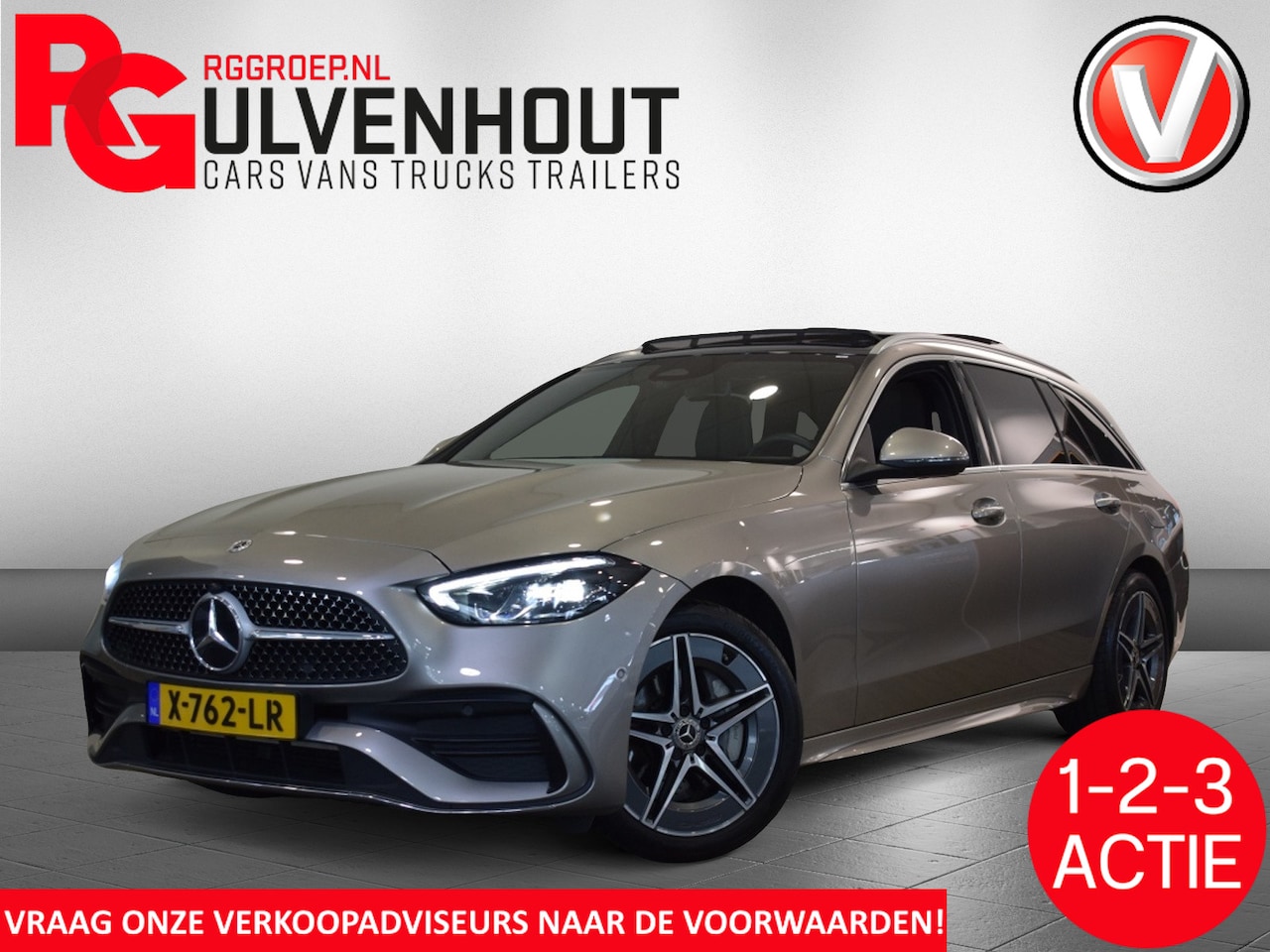 Mercedes-Benz C-klasse Estate - 300 e AMG Line | Plug-in Hybride | PANO | RIJKLAARPRIJS INCL. 12 - AutoWereld.nl