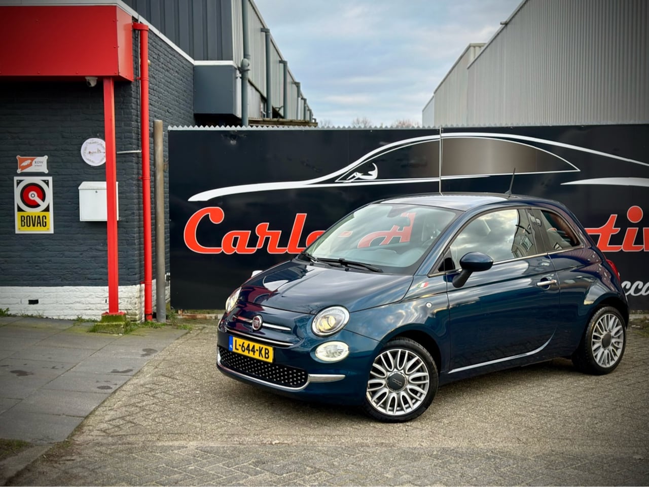 Fiat 500 - 0.9 TwinAir TURBO 86PK! PANO|CLIMA|BLUETOOTH|PDC - AutoWereld.nl