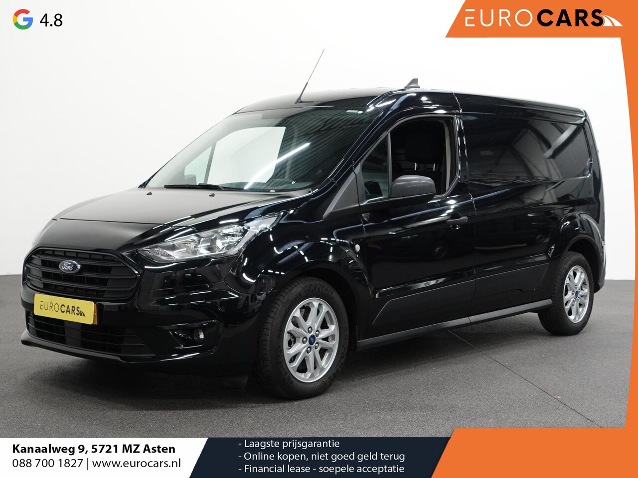 Ford Transit Connect - 1.5 L2 Automaat Navi Airco Parkeersenoren  Cruise Control 3Zits Camera Trekhaak - AutoWereld.nl