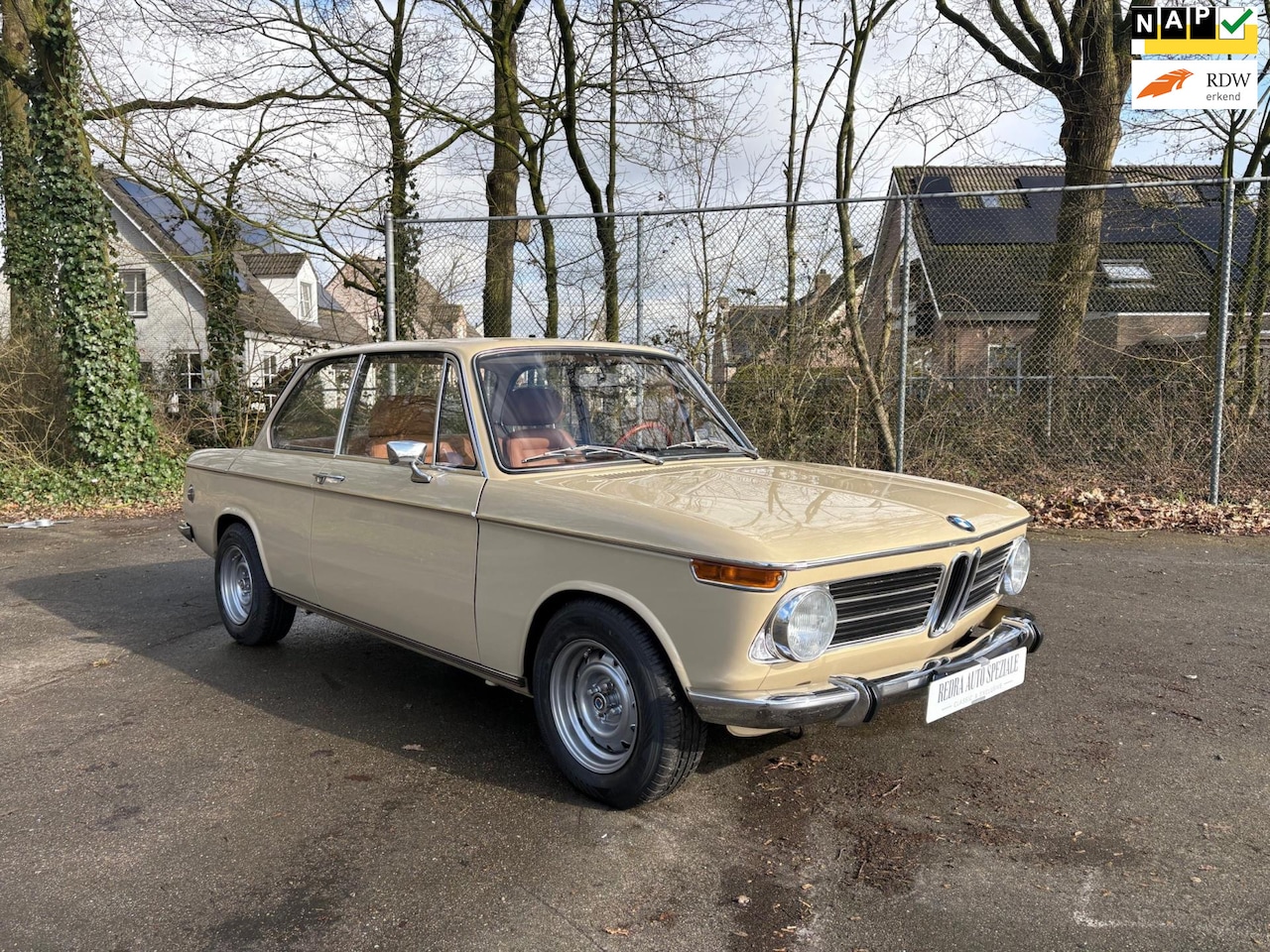 BMW 02-serie - 2002 2002, schuifdak!, 5 bak, Borrani velgen, topstaat - AutoWereld.nl