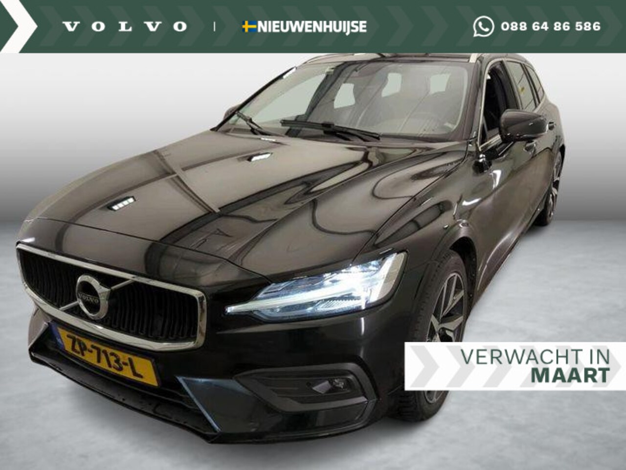 Volvo V60 - 2.0 T4 Momentum Pro | Trekhaak | Adaptieve Cruise Controle | Blis | Leder | Stoel + stuur - AutoWereld.nl