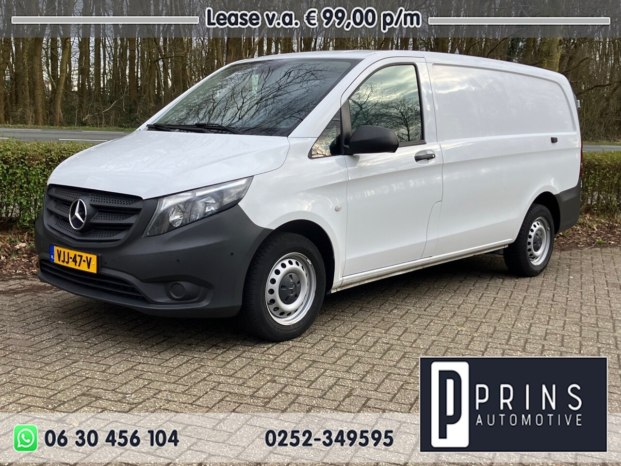 Mercedes-Benz Vito - 111|CDI|Lang|Airco|PDC V+A|CC|Stoelverw|Handsfree - AutoWereld.nl