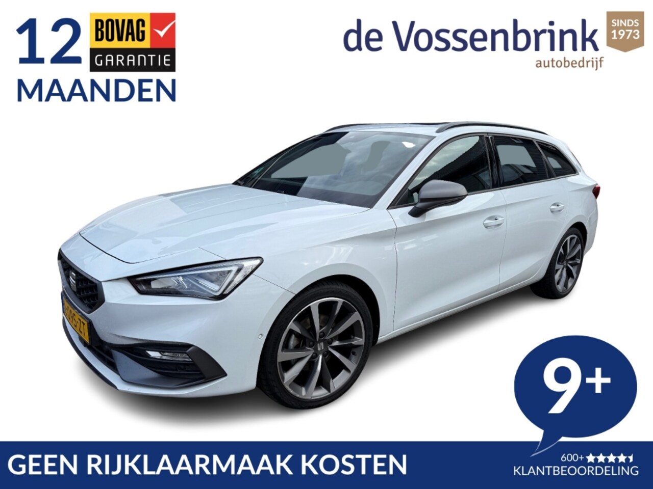 Seat Leon Sportstourer - 1.0 eTSI Sportstourer FR Business Intens Automaat NL-Auto - AutoWereld.nl