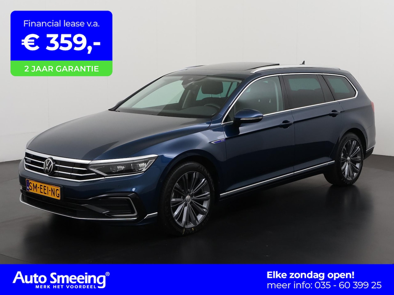 Volkswagen Passat Variant - 1.4 TSI PHEV GTE | Digital Cockpit | Trekhaak | Panoramadak | Zondag Open! - AutoWereld.nl