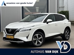 Nissan Qashqai - 1.3 MHEV Xtronic N-Connecta | Trekhaak/Stuur- Stoelverw./Navi/360° Camera/Apple Carplay