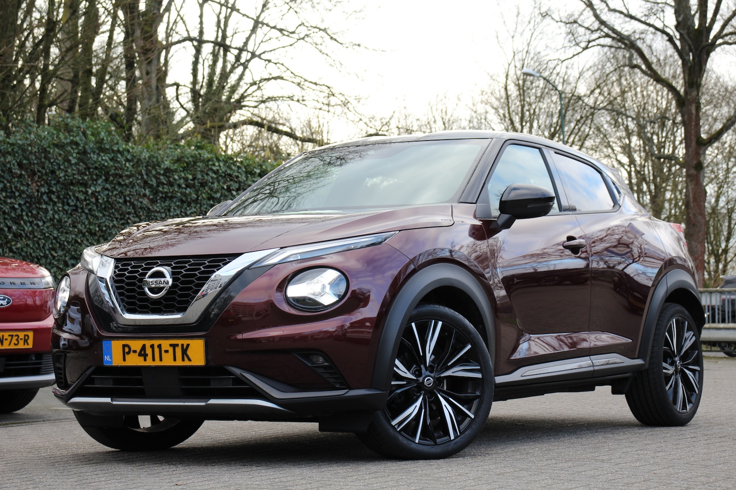 Nissan Juke - 1.0 DIG-T N-Design AUTOMAAT | NL-AUTO! | NAVI | CLIMA | ADAPT. CRUISE | 360 CAMERA | STOEL - AutoWereld.nl