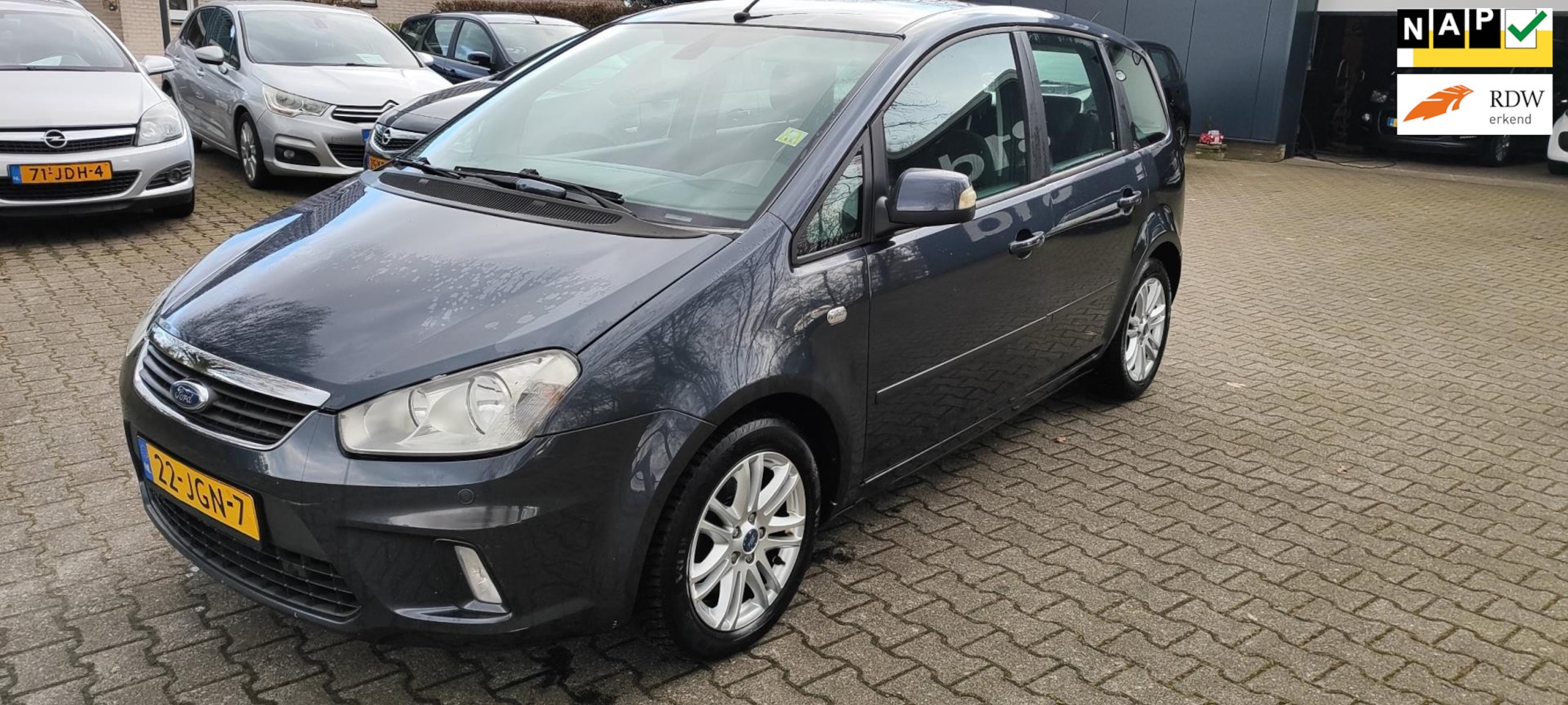 Ford C-Max - 2.0-16V Ghia bj 2009 automaat airco - AutoWereld.nl