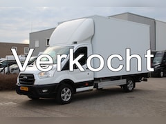 Ford Transit - 350 2.0 TDCI 130PK Euro6 L4 Trend 21M3 Bakwagen ✓ 750KG Laadklep ✓ Zijdeur