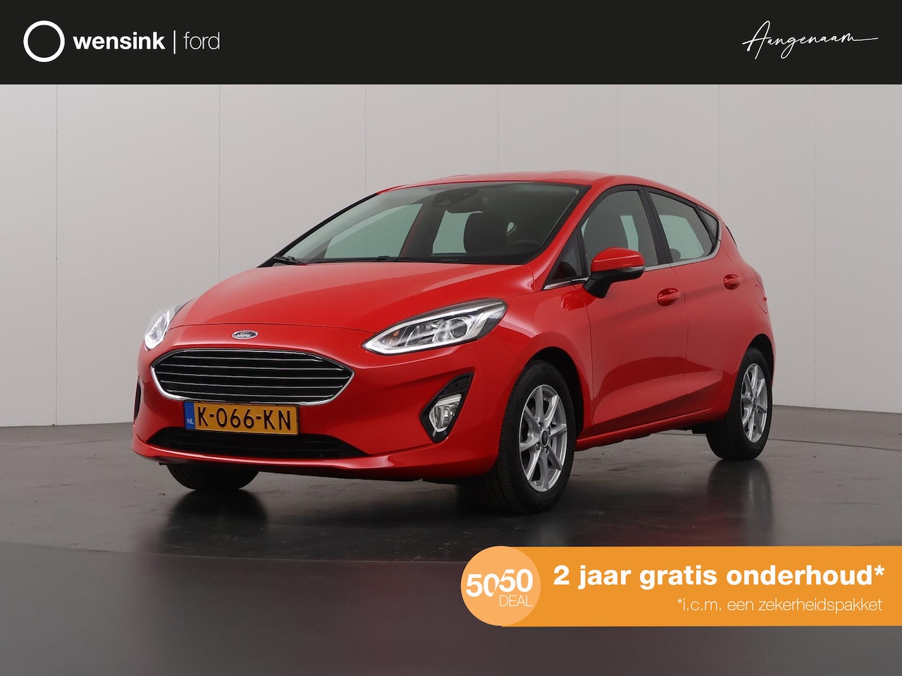 Ford Fiesta - 1.0 EcoBoost Automaat Titanium | LED Koplampen | Climate Control | Navigatie | Cruise Cont - AutoWereld.nl