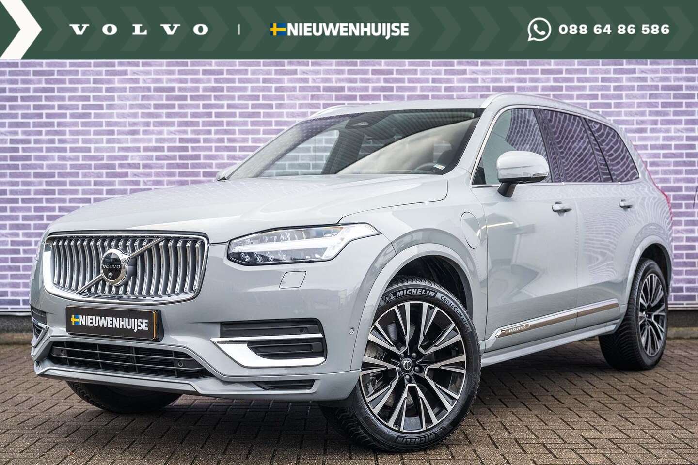 Volvo XC90 - T8 Plug-in hybrid AWD Ultimate Bright Long Range | 360° Camera | Elektr. Panoramadak | Hea - AutoWereld.nl