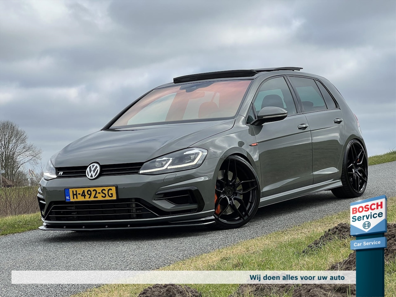 Volkswagen Golf - 7.5 2.0 TSI R 510PK 4Motion / Pano / Milltek / TTE535 / Porsche Big Brake / Airride / Wagn - AutoWereld.nl