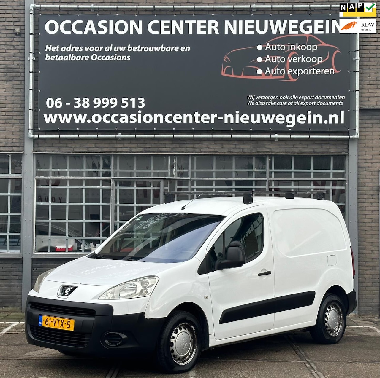 Peugeot Partner - 120 1.6 HDI L1 XR 2008 Wit Airco/188DKM NAP! - AutoWereld.nl