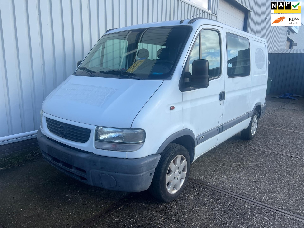 Opel Movano - 2.2 DTi L1 H1 2.2 DTi L1H1 ((( dubbel cabine ))) - AutoWereld.nl