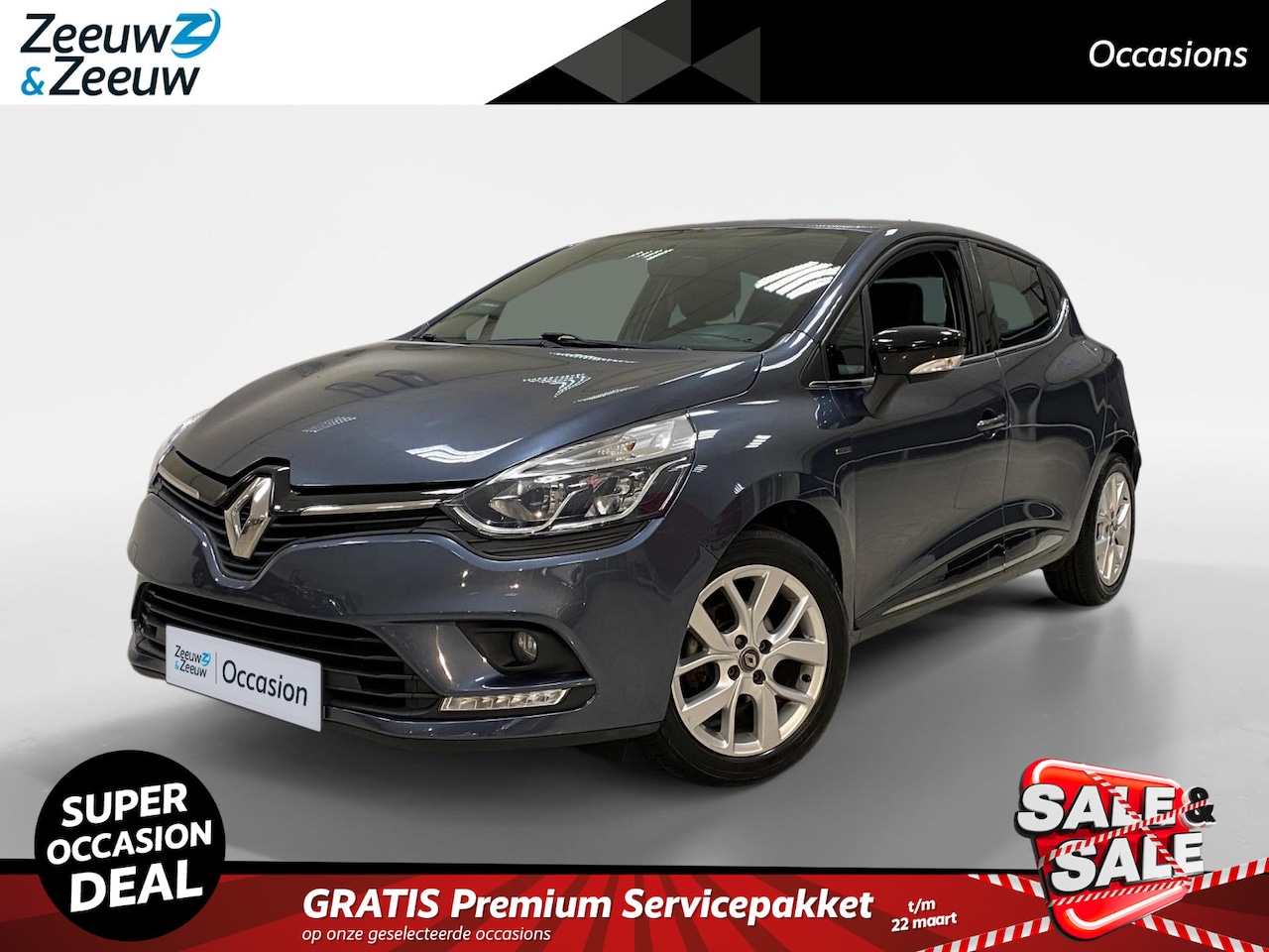 Renault Clio - 0.9 TURBO | LIMITED | NAVI | TREKHAAK | - AutoWereld.nl