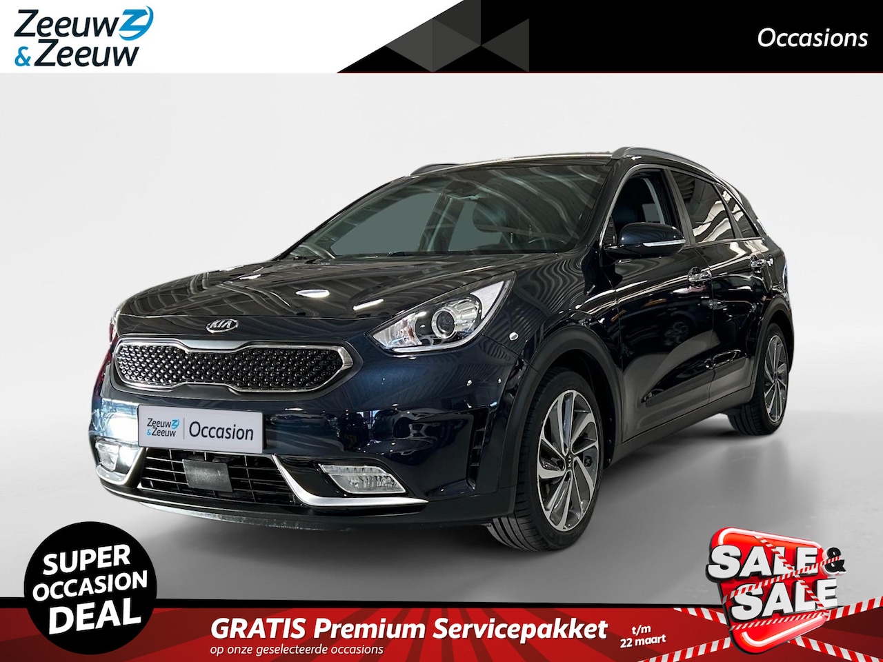 Kia Niro - 1.6 GDi Hybrid ExecutiveLine | Navi | Apple Carplay/ Android Auto | Licht + Regensensor | - AutoWereld.nl