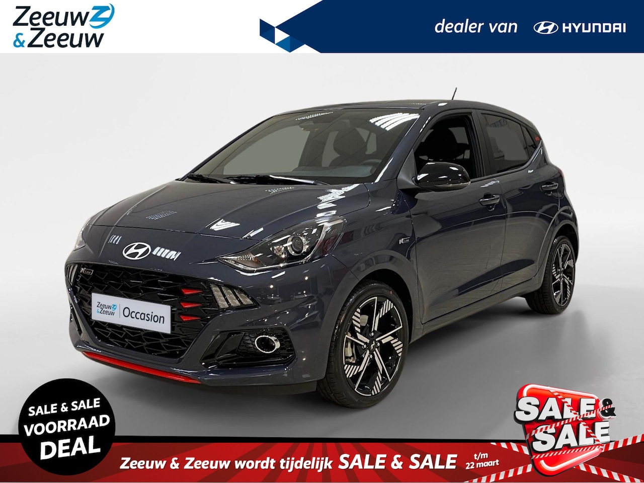 Hyundai i10 - 1.0 TURBO | N-LINE | DIRECT LEVERBAAR | - AutoWereld.nl