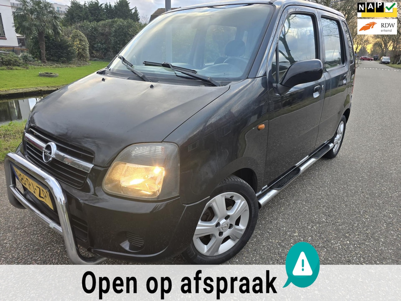 Opel Agila - 1.2-16V Maxx/Airco/5-drs/Bull-Bar/Stuurbekrachtiging - AutoWereld.nl