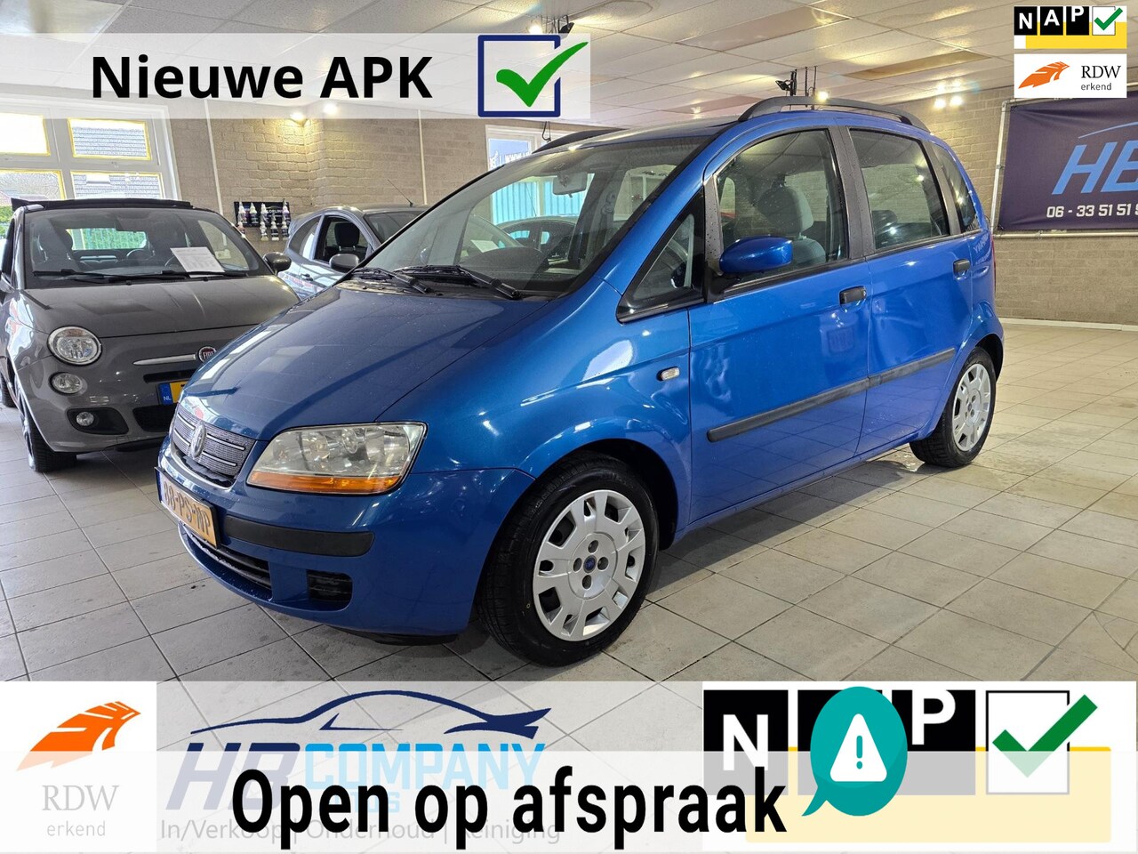 Fiat Idea - 1.4-16V Dynamic | Airco | APK | NAP - AutoWereld.nl