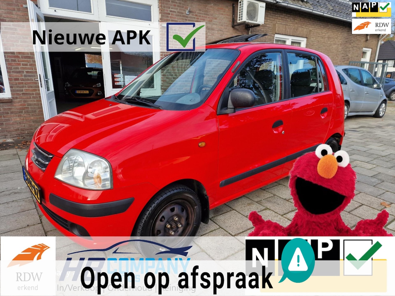 Hyundai Atos - 1.1i Active Sky| nw Dist.riem| nw APK| NAP| Eerste eigenaar| Panoramadak - AutoWereld.nl