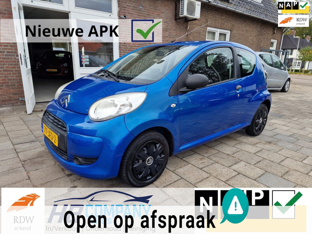 Citroën C1 - 1.0-12V Séduction| Navigatie| Stuurbekrachtiging| Nieuwe APK | Multimedia | NAP | Zeer net - AutoWereld.nl