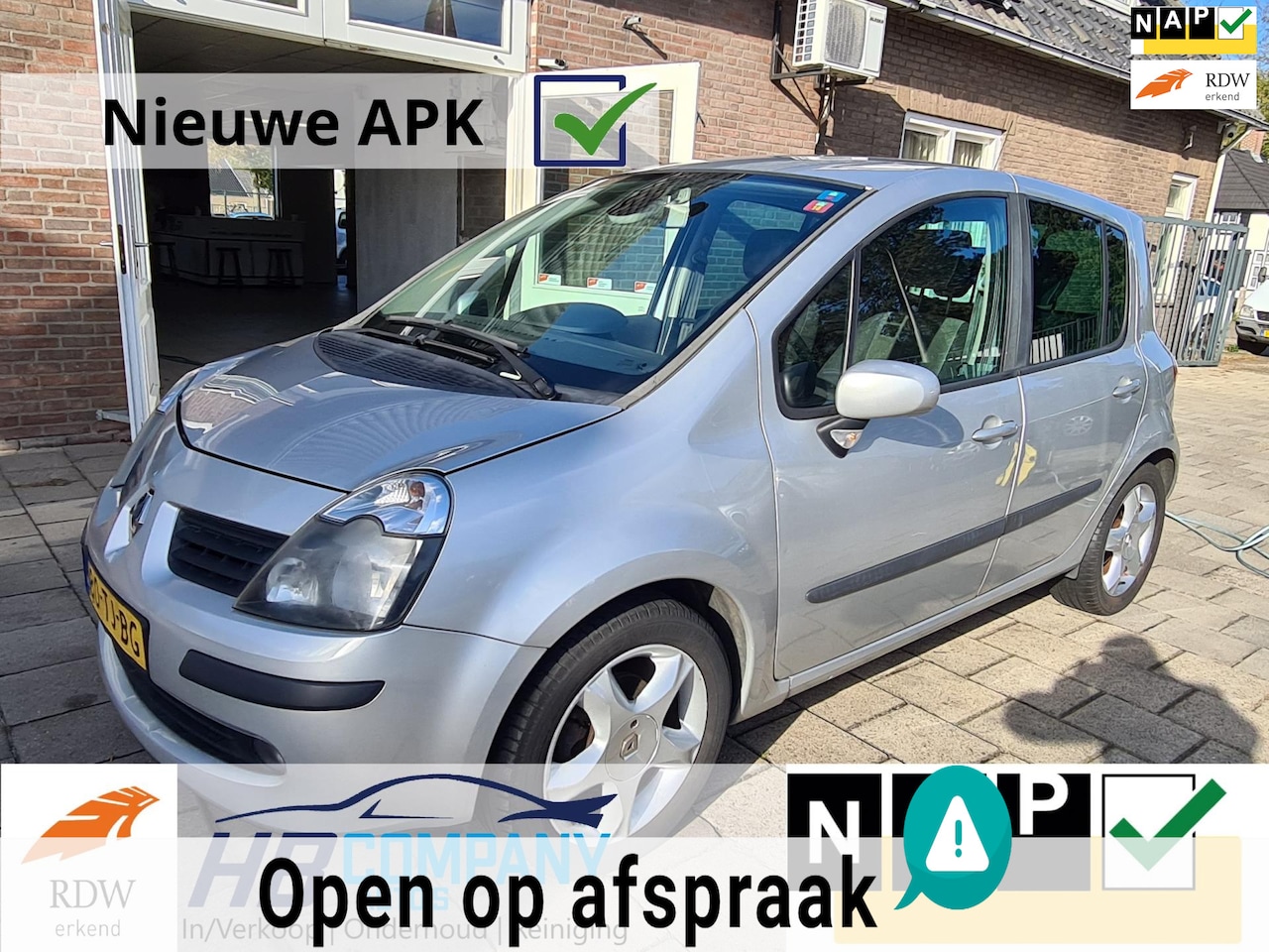 Renault Modus - 1.6-16V Dynamique | Airco | Nieuwe APK | NAP - AutoWereld.nl