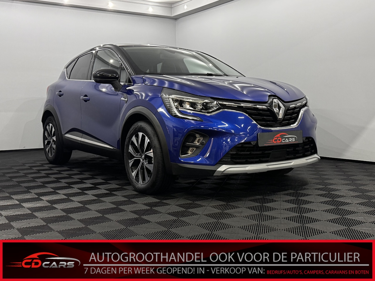 Renault Captur - 1.3 TCe 140 Intens Half leder, Camera, Navi, Virtual desk, Rijstrook correctie, Cruise con - AutoWereld.nl