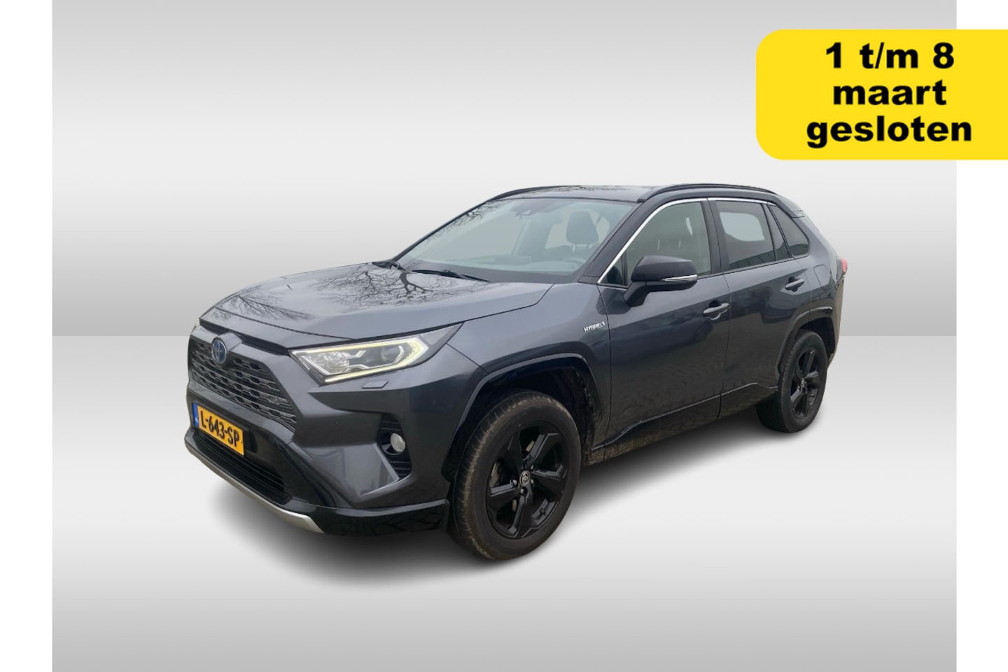 Toyota RAV4 - 2.5 Hybrid AWD Bi-Tone / Trekhaak / Camera / Half leder / 18'' / Keyles / JBL Audio / ACC - AutoWereld.nl