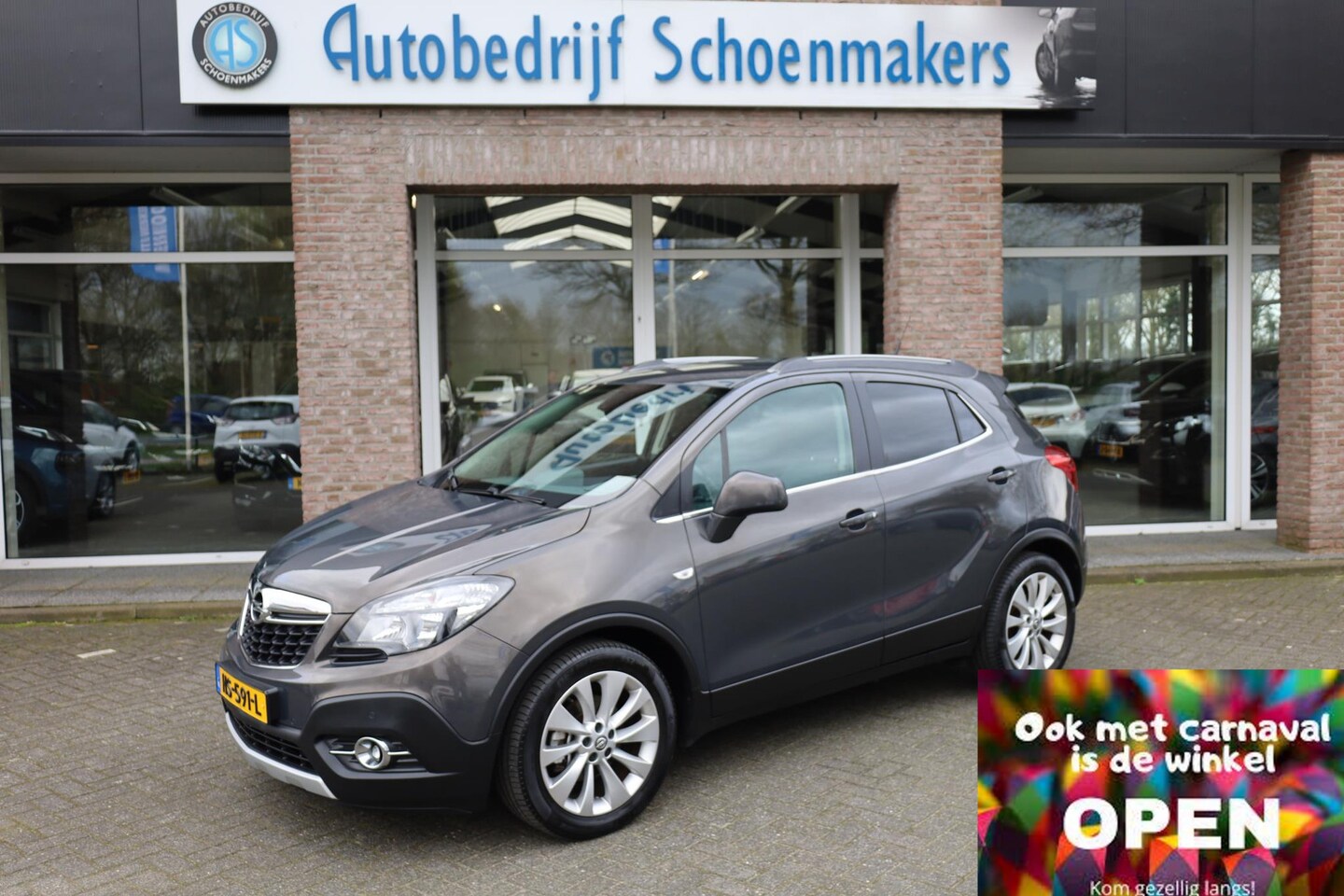 Opel Mokka - 1.4 T Cosmo CAMERA TREKHAAK NAVI 2xPDC HALFLEER 18"LMV CRUISE CLIMA - AutoWereld.nl