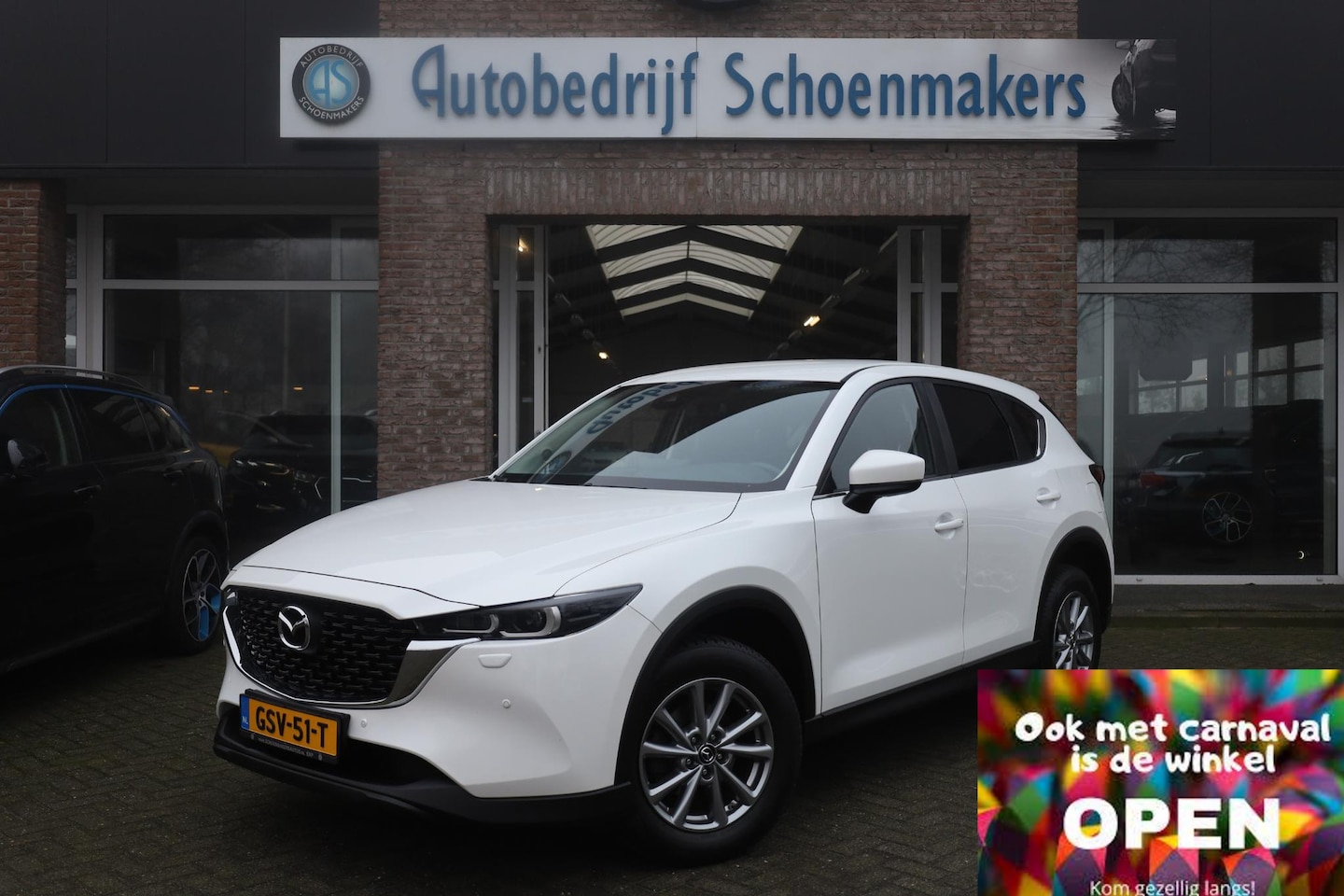 Mazda CX-5 - 2.0 SkyActiv-G 165 Comfort CAMERA STOEL+STUURVERWARMING CARPLAY DAB BLINDSPOT CRUISE NAVI - AutoWereld.nl