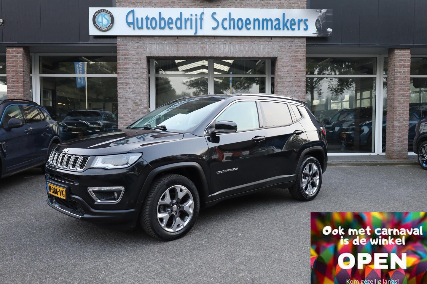 Jeep Compass - 1.3T Limited trekhaak , clima, navi - AutoWereld.nl