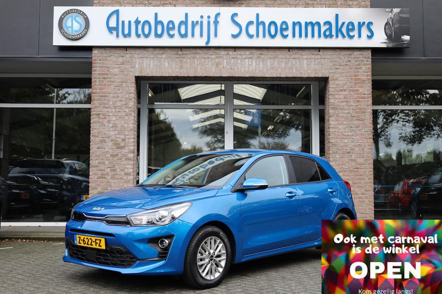 Kia Rio - 1.2 DynamicPlusLine LAGE-KM! Kia Rio 1.2  DynamicPlusLine LEER CAMERA STUUR/STOELVERWARMIN - AutoWereld.nl