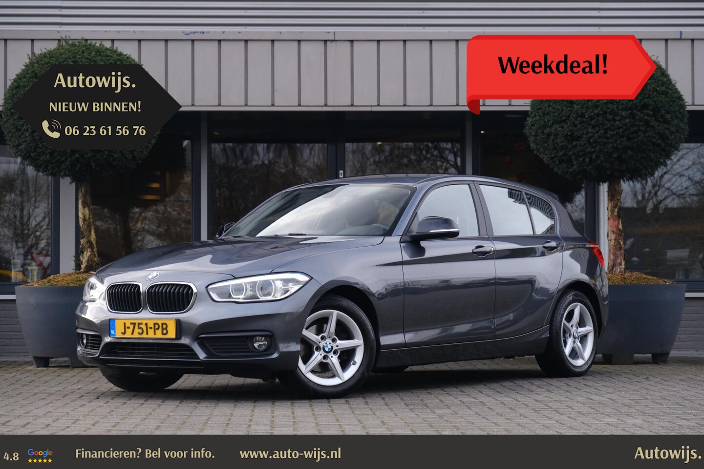 BMW 1-serie - 118i Corporate Lease|Led|Navi|Stoelver|Clima|AUT - AutoWereld.nl