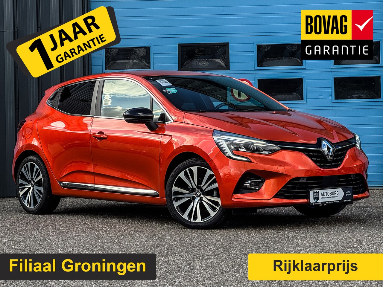 Renault Clio - 1.3 TCe Intens Prijs Inclusief Onderhoud & 12 Maand BOVAG Garantie | Voorstoelen Verwarmd - AutoWereld.nl