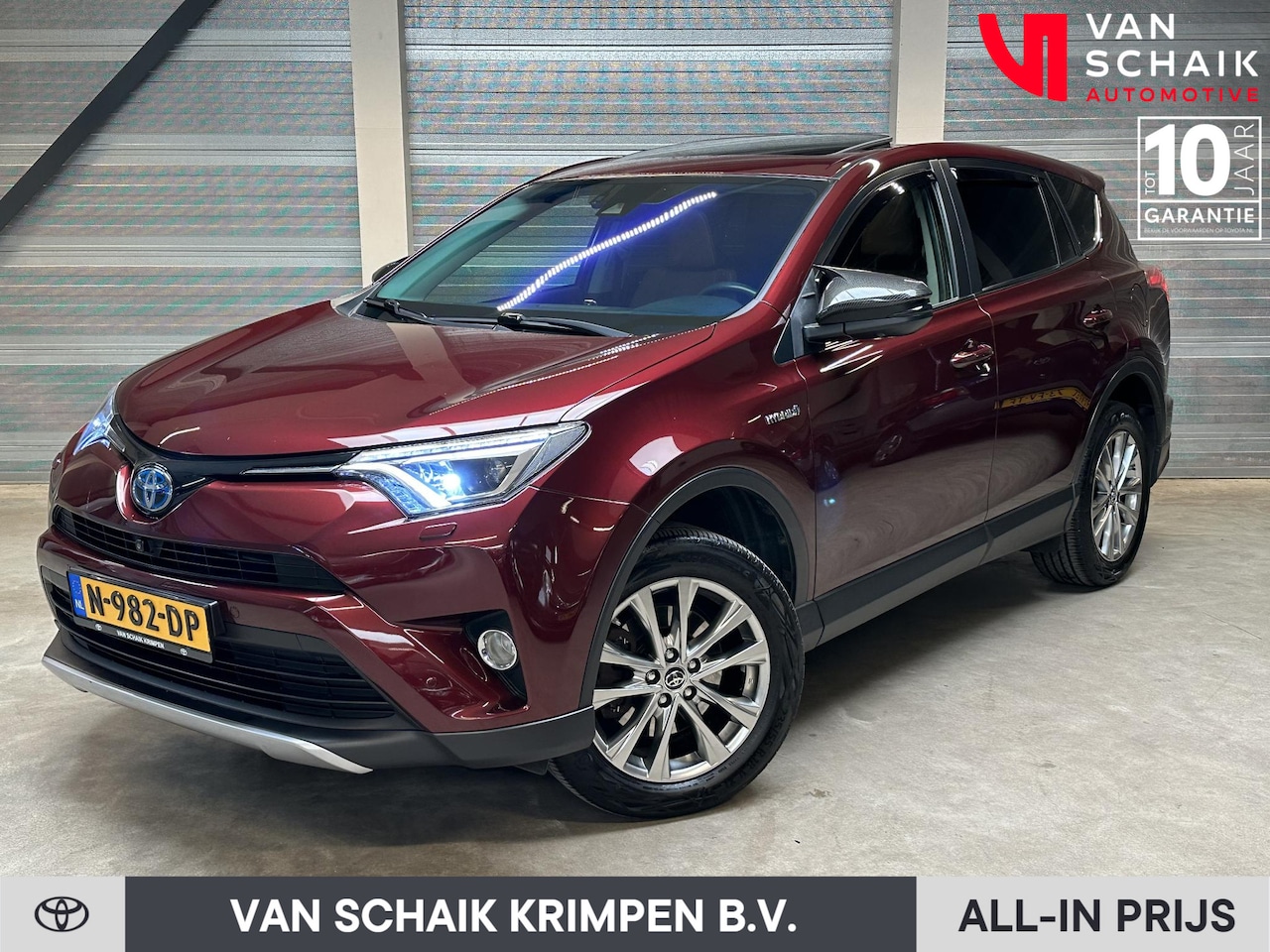 Toyota RAV4 - 2.5 Hybrid AWD Executive Leer Navi Open dak - AutoWereld.nl