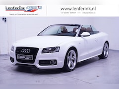 Audi A5 Cabriolet - 3.0 TDI V6 240 pk Quattro Aut. S-Line Cognac Leder Navi, Camera, Sportstoelen, Xenon