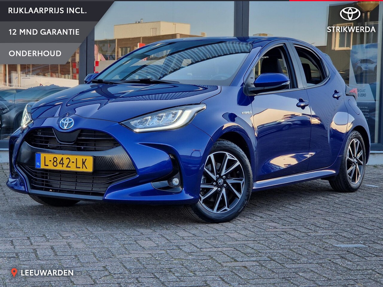 Toyota Yaris - 1.5 Hybrid Dynamic Slechts 21000 km gereden!! - AutoWereld.nl