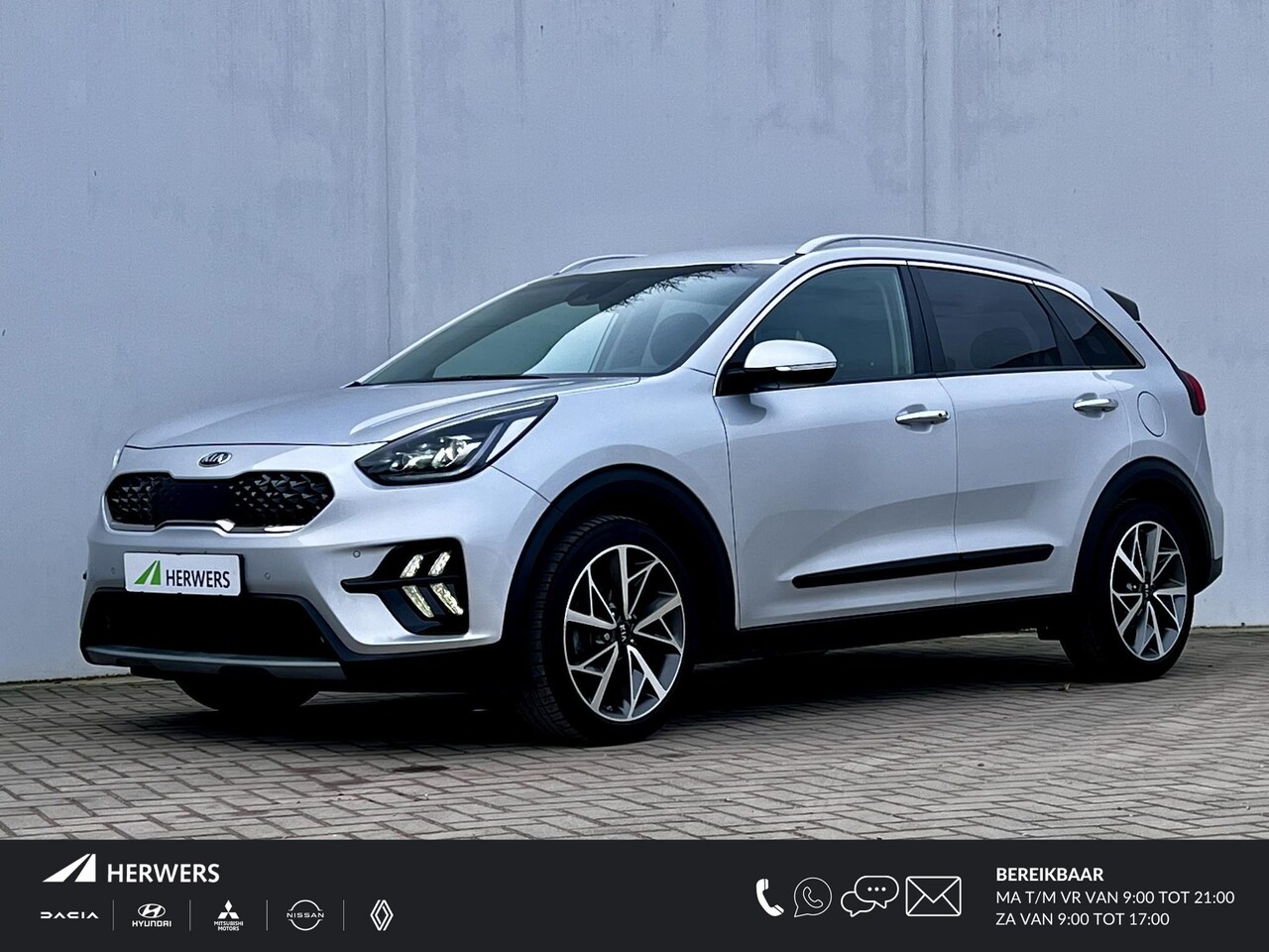 Kia Niro - 1.6 GDi Hybrid ExecutiveLine Automaat / Dealer onderhouden / Navi / Stuur-, stoel- en acht - AutoWereld.nl