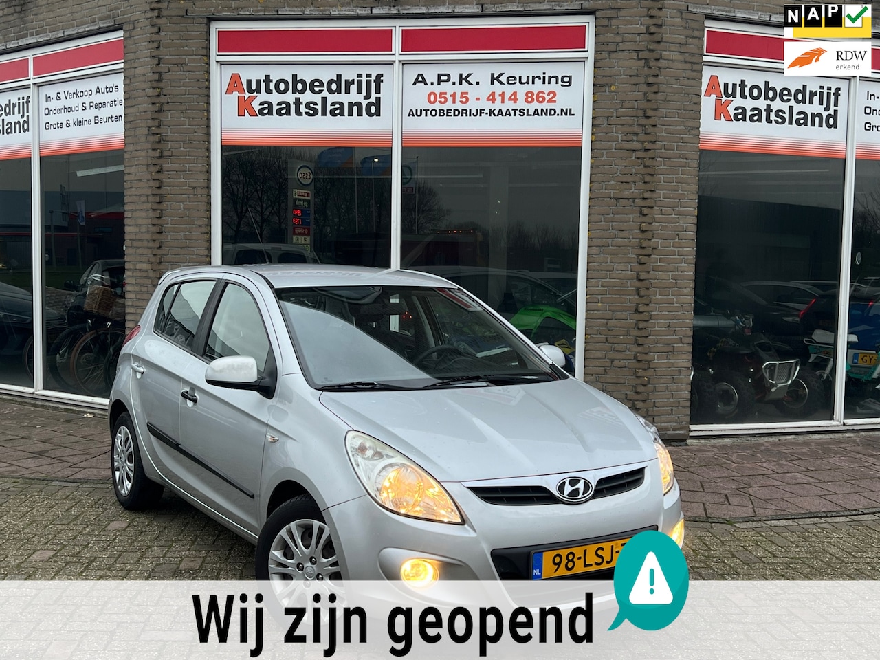 Hyundai i20 - 1.4i DynamicVersion - 5 drs - Airco - 2010 - AutoWereld.nl