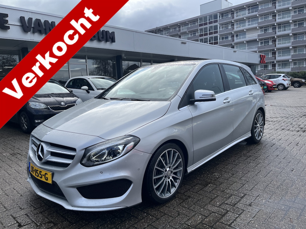 Mercedes-Benz B-klasse - 200 Ambition Amg Pano Navi Pdc Automaat Cruise Acamera Klima Lmv Nap - AutoWereld.nl