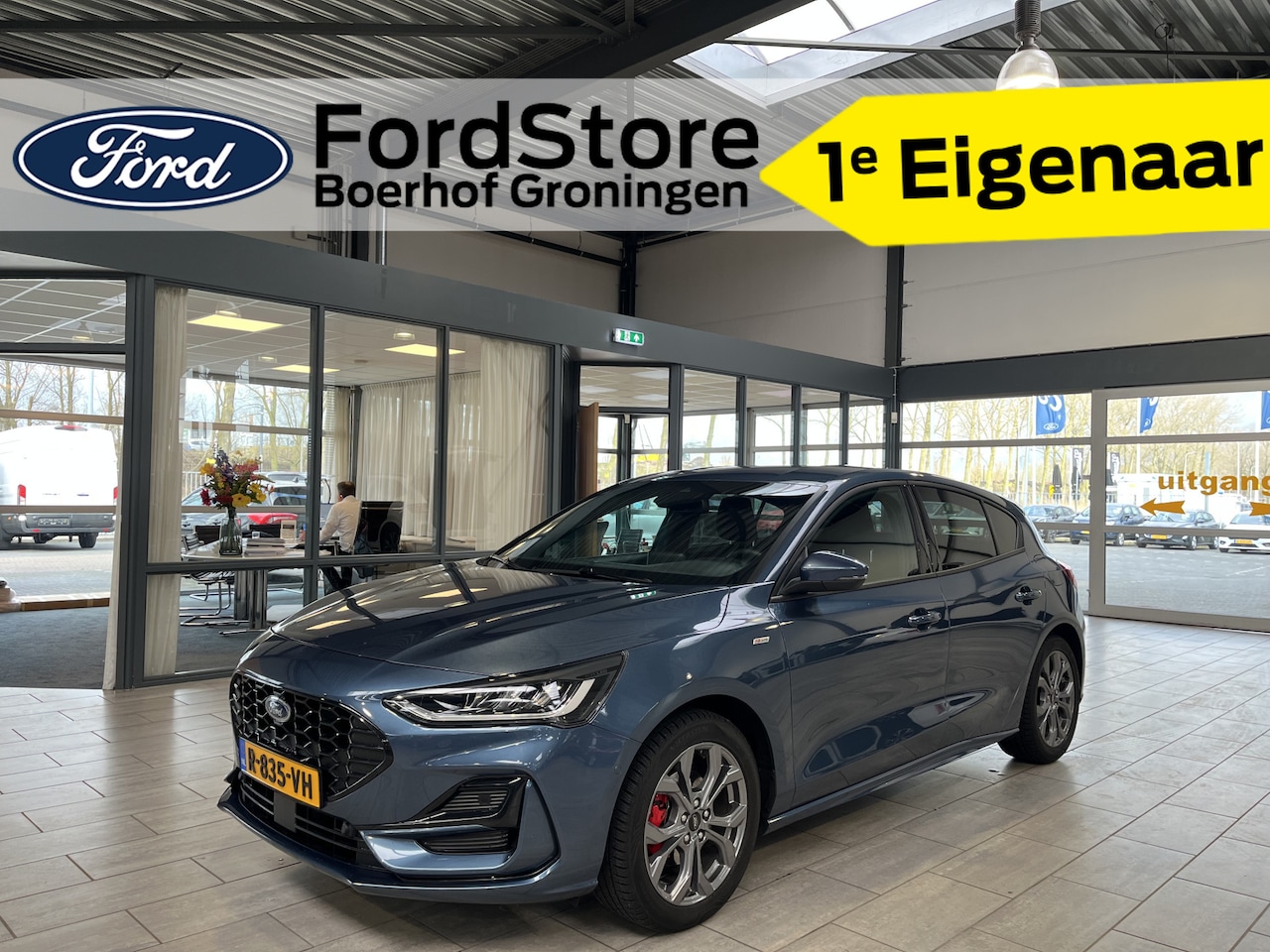 Ford Focus - EcoBoost 125pk Hybrid ST Line | 1ste eigenaar | dealer onderhouden | Winterpack | Camera | - AutoWereld.nl