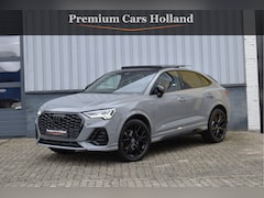 Audi Q3 Sportback - 45 TFSI e S-Line 245 Pk Nardo Grey Pano Memory Leder Keyless Sfeer Matrix 20 Inch