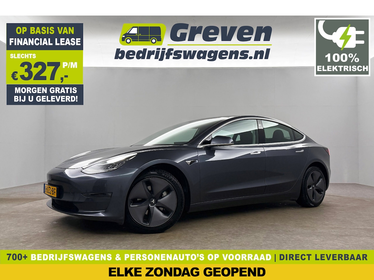 Tesla Model 3 - Long Range RWD Long Range AWD 75 kWh 351PK Autopilot 360Camera LED Cruise Clima Navi Stoelverwarming Pano - AutoWereld.nl