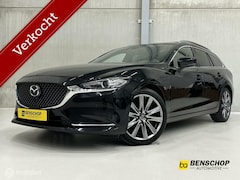 Mazda 6 Sportbreak - 2.5 SkyActiv-G 194 Luxury Schuifdak Navi Bose 360 Camera Leer LED Carplay