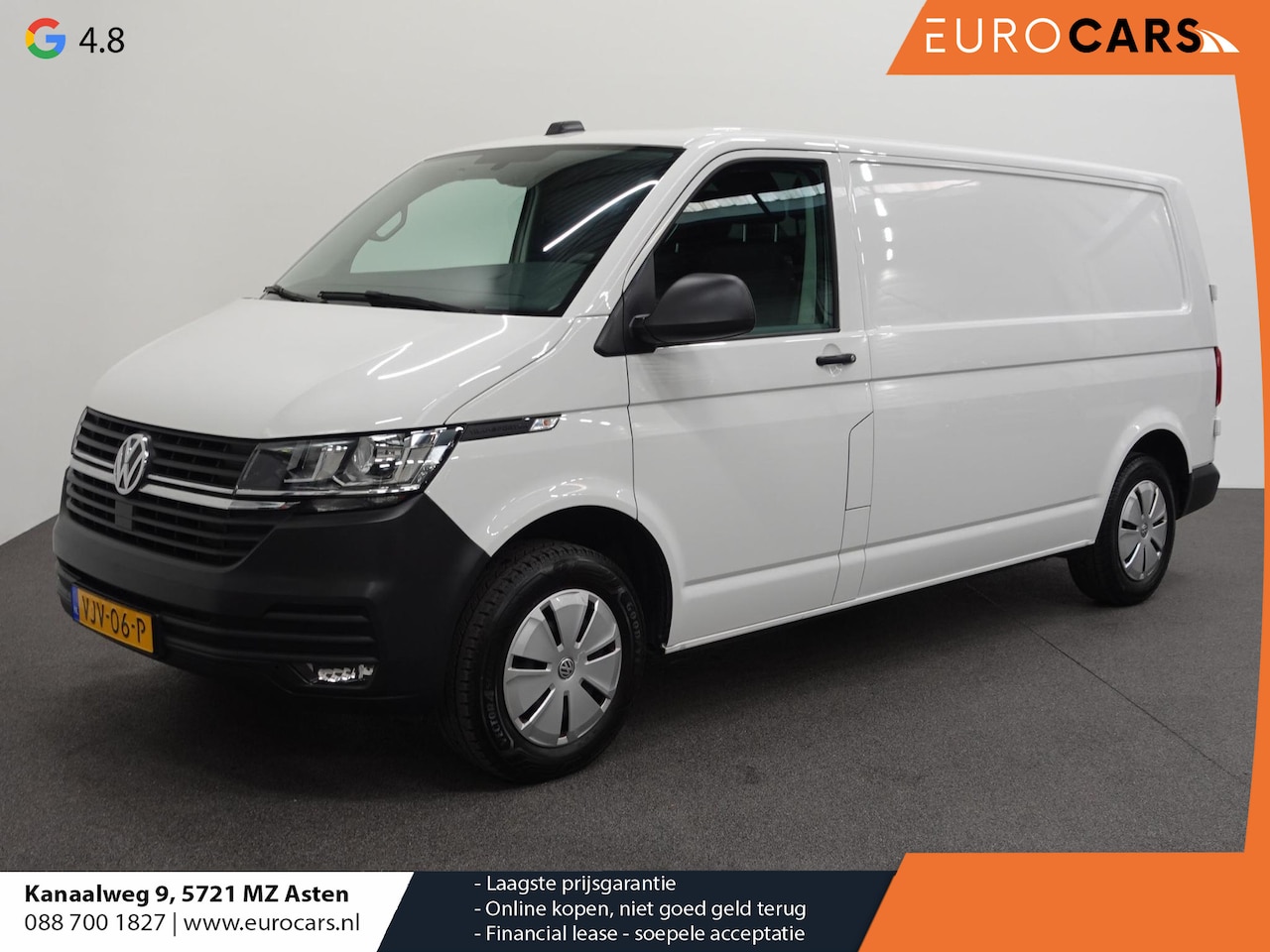 Volkswagen Transporter - 2.0 TDI L2H1 102pk Airco Cruisecontrol Navigatie Apple Carplay parkeersensoren - AutoWereld.nl