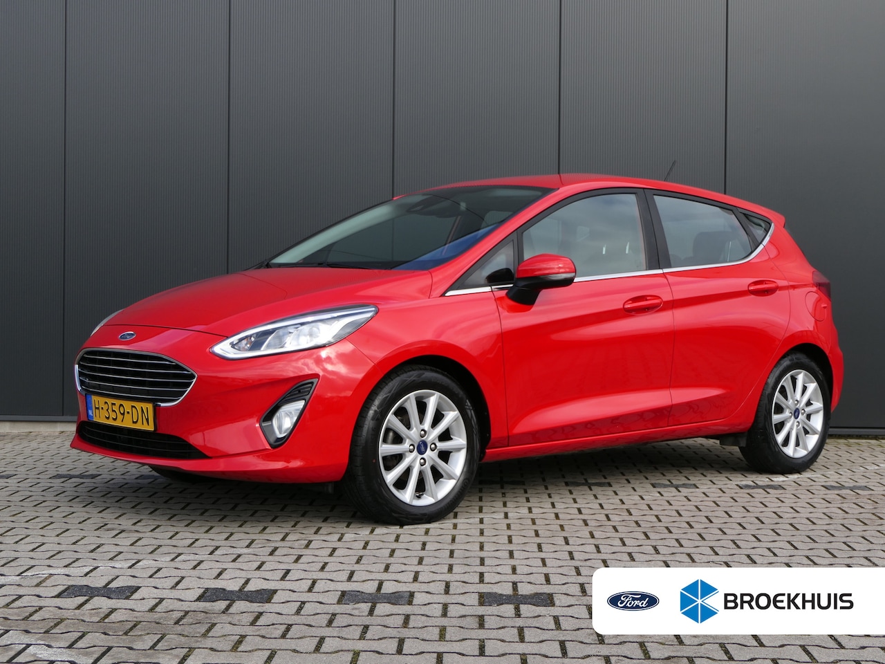 Ford Fiesta - 1.0 EcoBoost Titanium | Climate Control | Lichtmetalen velgen | CarPlay/Android Auto | Spo - AutoWereld.nl