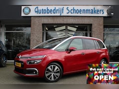 Citroën Grand C4 Picasso - 1.2 PureTech Shine TREKHAAK MASSAGE CAMERA CARPLAY HALFLEER DAB ELEK.LAADKLEP DODEHOEK 17"