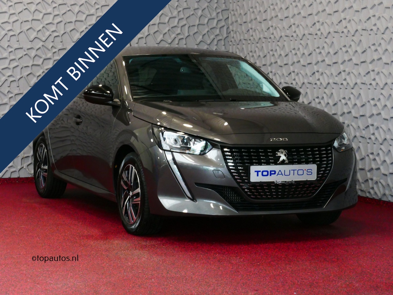 Peugeot 208 - 1.2 ALLURE VIR.COCKPIT ✅100PK ✅CARPLAY NAVI LMV LED ✅STOELVERW. ✅360CAM ADAP.CRUISE KEYLES - AutoWereld.nl