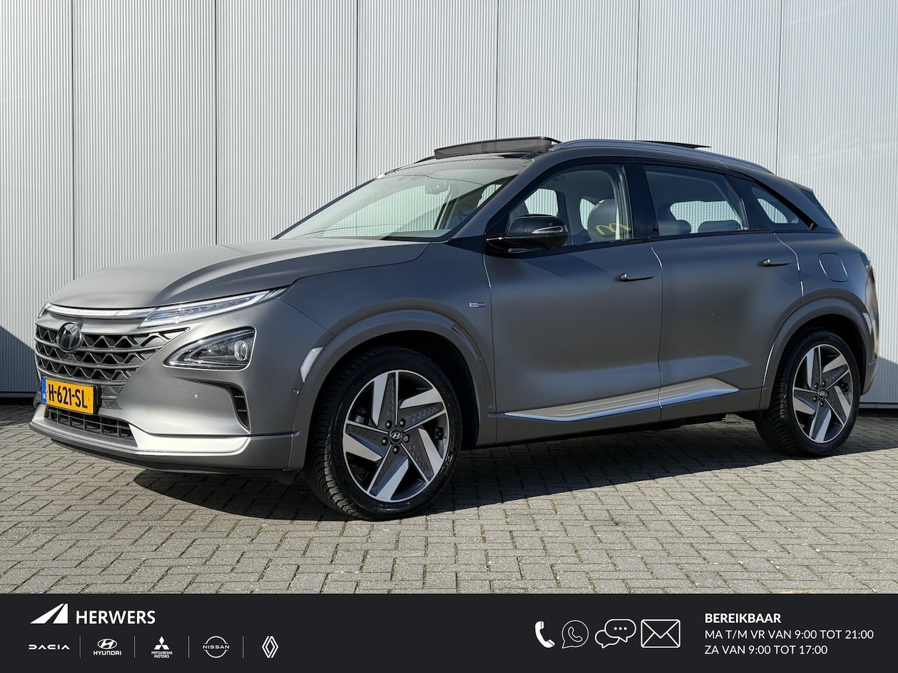 Hyundai NEXO - FCEV Plus Pack / Waterstof / Wit Leder / Stoelverkoeling / Stoelverwarming Voor + Achter / - AutoWereld.nl